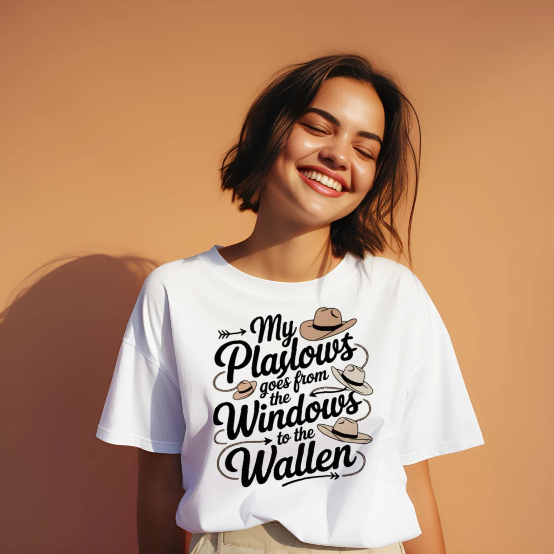 Window to Wallen Crop Top