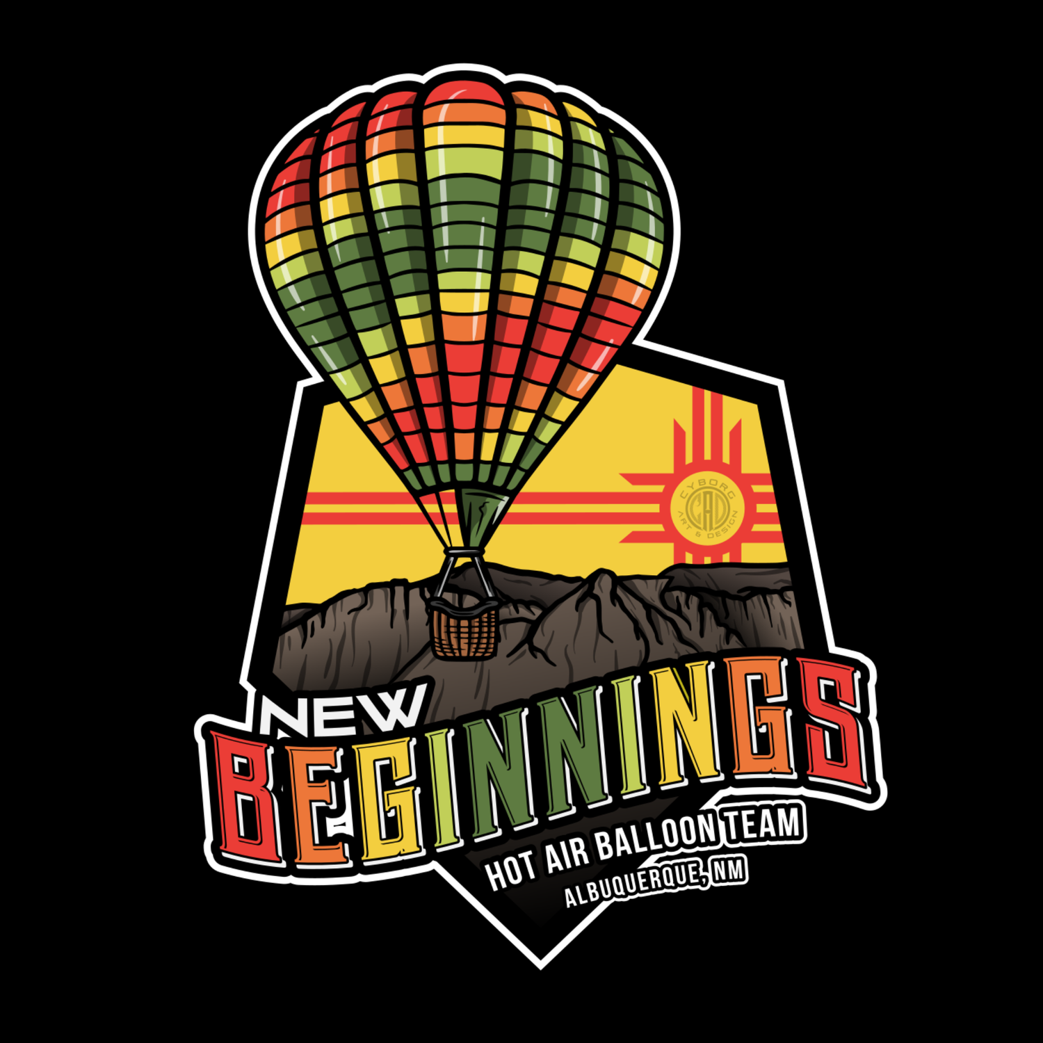 New Beginnings Hot Air Balloon Team